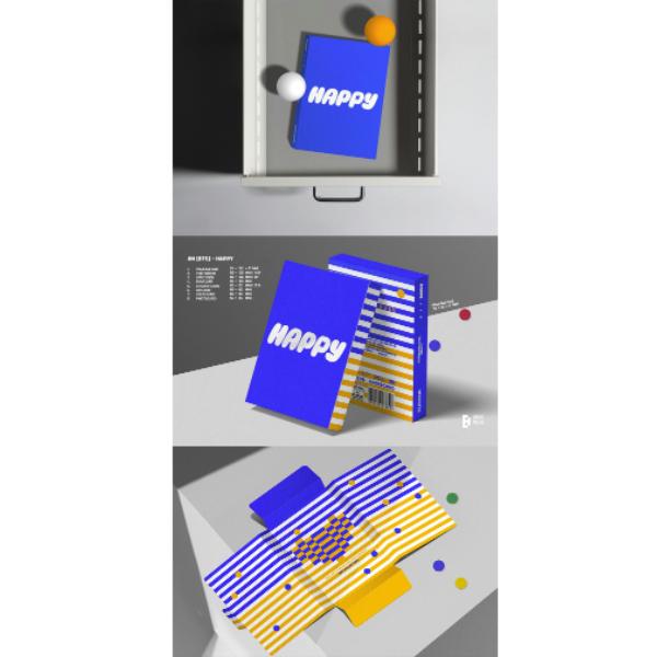 BTS JIN - 1st Mini Album [HAPPY] (Weverse Albums Ver.)