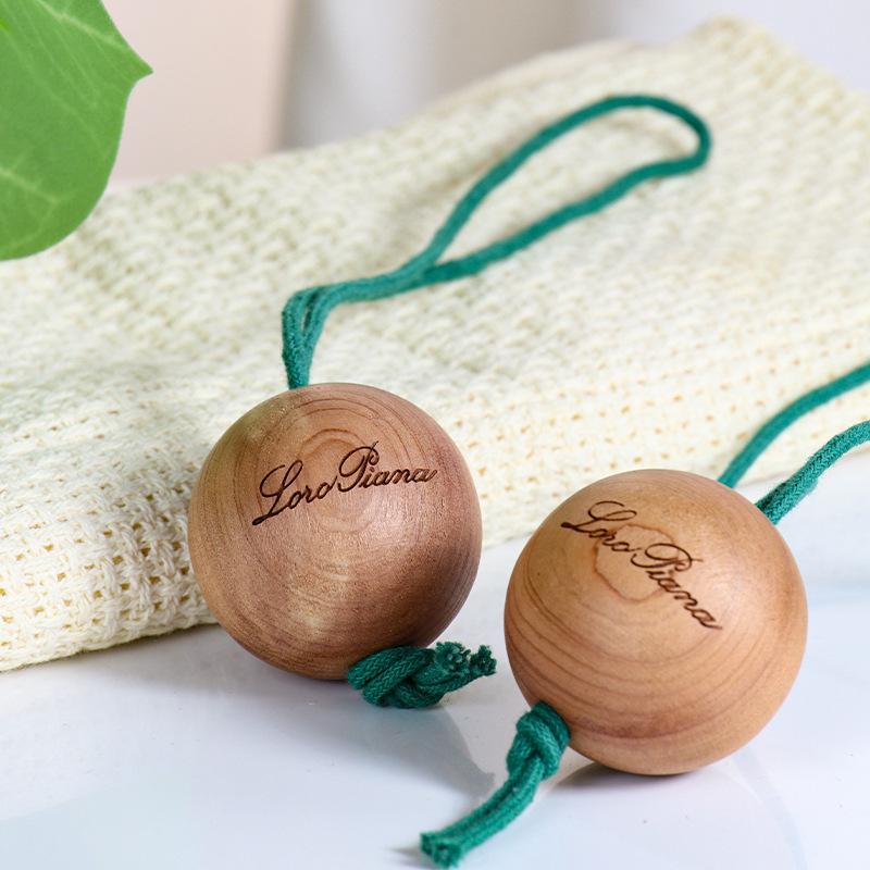 Cedar Wood Balls for Wardrobe & Shoe Cabinet: Natural Aroma & Moth Repellent