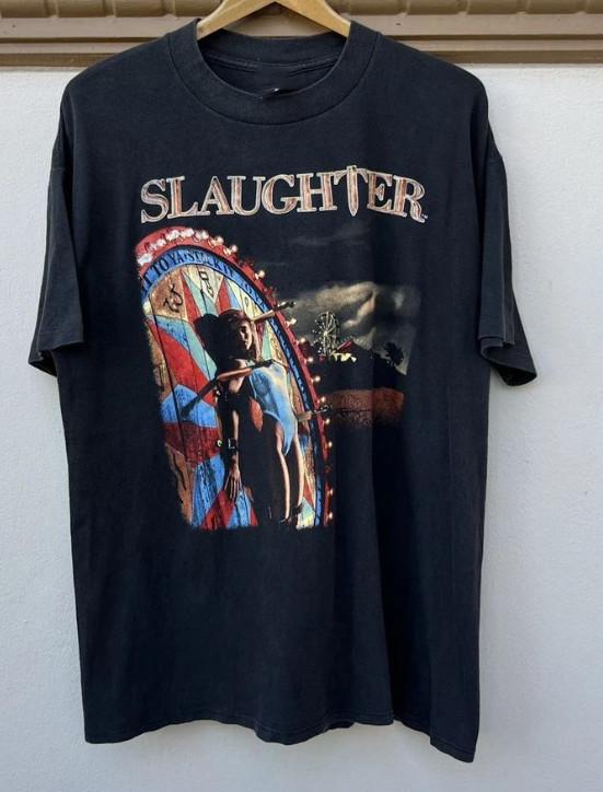

1990s SlaughterStick It To Ya- Concert Black Unisex T-shirt Unisex T-Shirt XXL