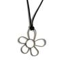 Hollow Flower Pendant Charms for Jewelry Making Necklace Earrings DIY Jewelry Accessories Charms Silver Flower Pendants