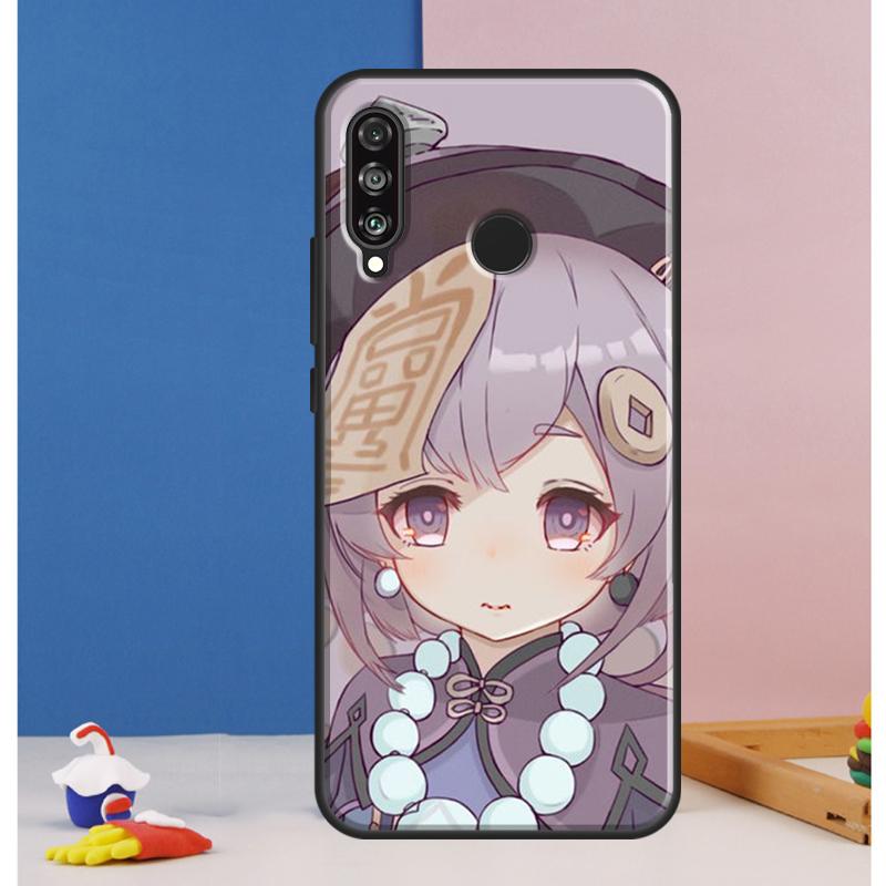 Genshin Impact Qiqi Case For Huawei Nova 12s 7i 8i 11i 12i 9 10 SE Y73 Y90 Y70 Y72 Y61 Y91 P30 P40 Lite P60 Pro