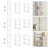Scaffale Organizzatore Versatile per Bagno Senza Foratura da Appendere al Muro Organizzatori per Bagno Scaffale Ampio per Articoli da Toeletta