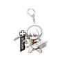Fire Force Shinra Kusakabe Anime Keychains Arthur Boyle Kotatsu Tamaki Cartoon Keyrings Bag Tag Trendy Cosplay Accessories