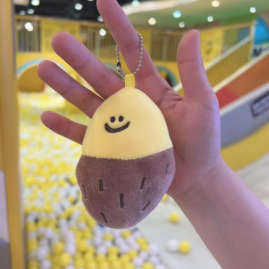 Keychain Sweet Potato Bag Pendant Keychain Small Key Rings