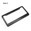 American Style Protecting License Plates Black License Plate Frame New License Plate Cover