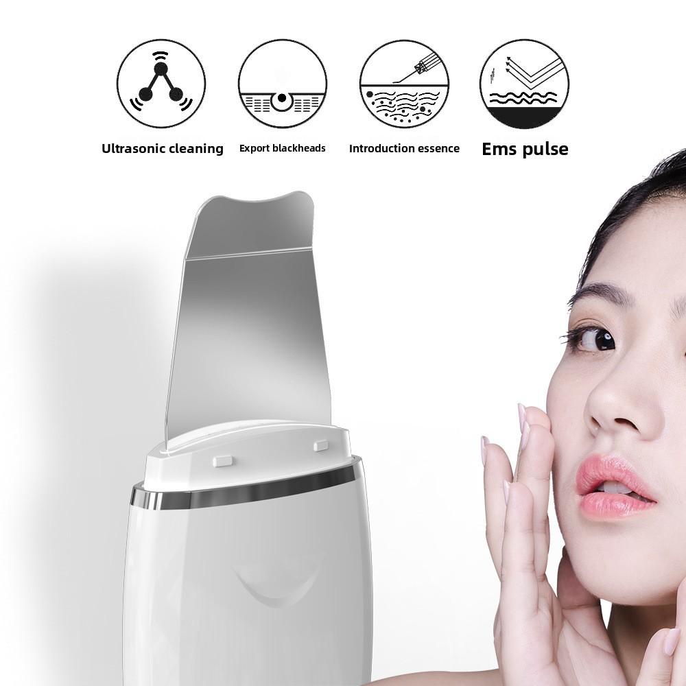 Face Ultrasonic Shovel Skin Face Cleanser Acne Removal Pore Cleaner Face Beauty Instrument