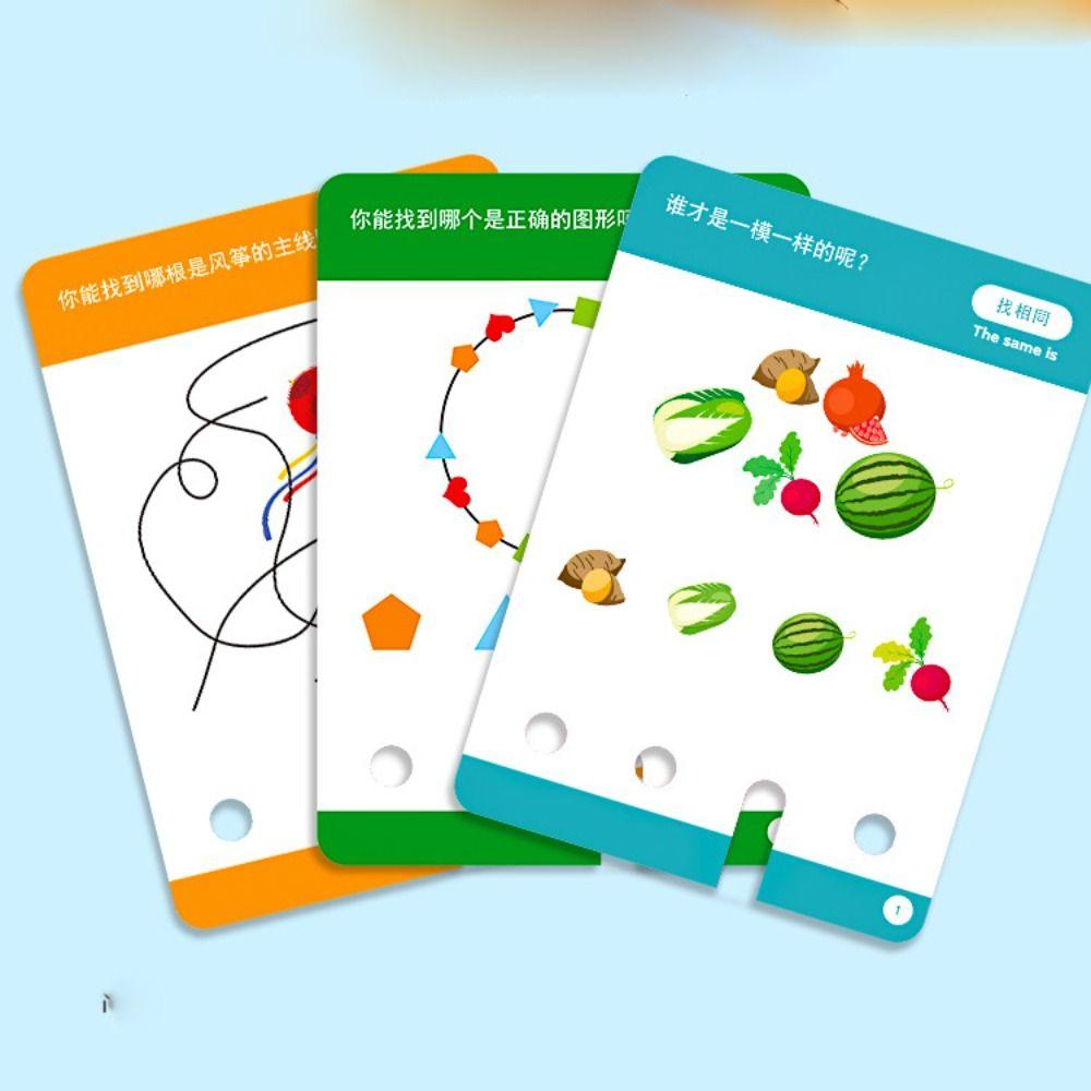 Montessori English Logic Key Puzzle Game Early Educational Key Thinking Puzzle Toy  Kids