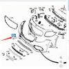 Front Bumper Tow Hook Cover for Mercedes-Benz E300 W213