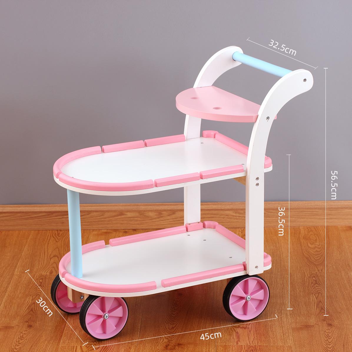 

Игровой набор для кухни «Торт и пончики» с тележкой для девочек 3-6 лет