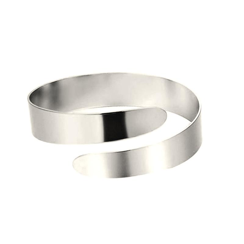 Retro Greek Roman Style Open Ended Shape Bracelet Armband Upper Arm Cuff Armlet Festival Bridal Bikini Dance Jewelry