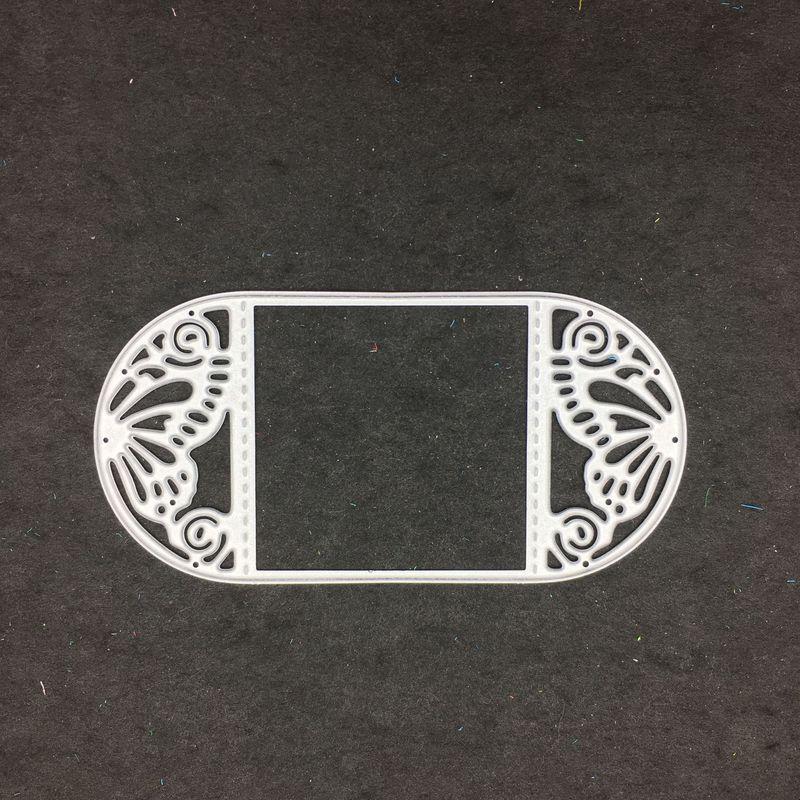 Cut Die Design Butterfly Lace Happy Birthday Greeting Card Metal Cutting Die Stencil DIY
