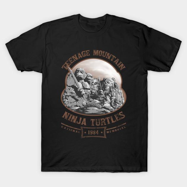 

Men Black Print T-shirt Teenage Mountain No-Cut Transfer Paper Print Cotton Tshirt 3XL чёрный