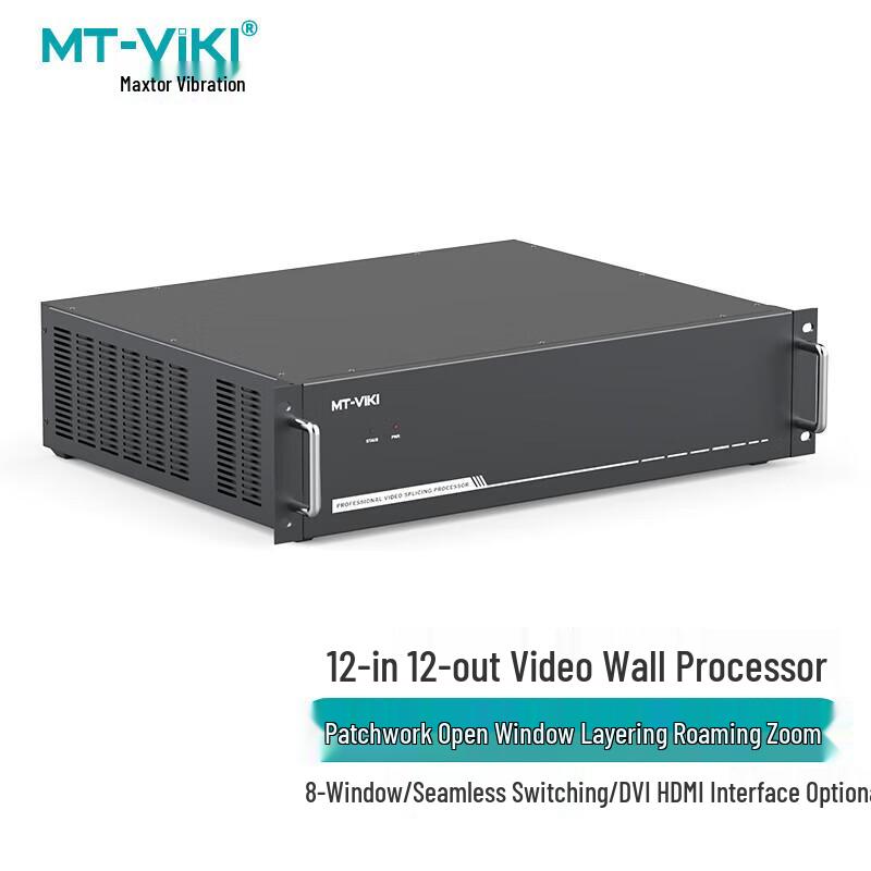 

MT-viki HDMI 12x12 Video Wall Processor & Matrix Switcher