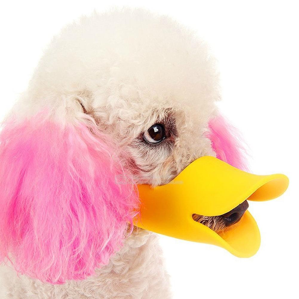 Bot de câine de companie Silicon Mască Gură de Rață Anti Mușcătură Oprire Lătrat Bot de Câine Pentru Câine Animal de Companie Acoperire Gură S/M/L