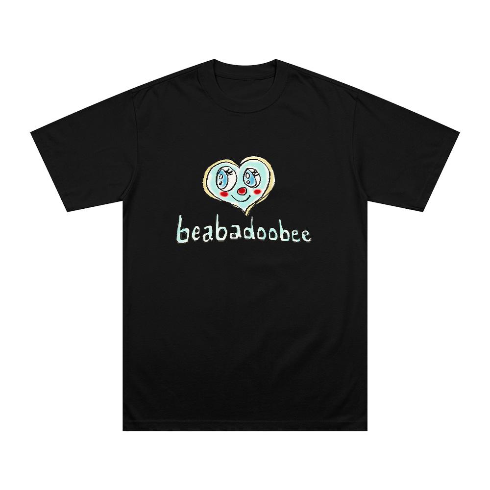 

Футболка Beabadoobee с глазами-сердечками Мужская Женская Хип-Хоп Мода Поп-Музыка Футболка Повседневная Хлопок Короткий Рукав Футболка Топ Свободная Уличная Одежда XS чёрный