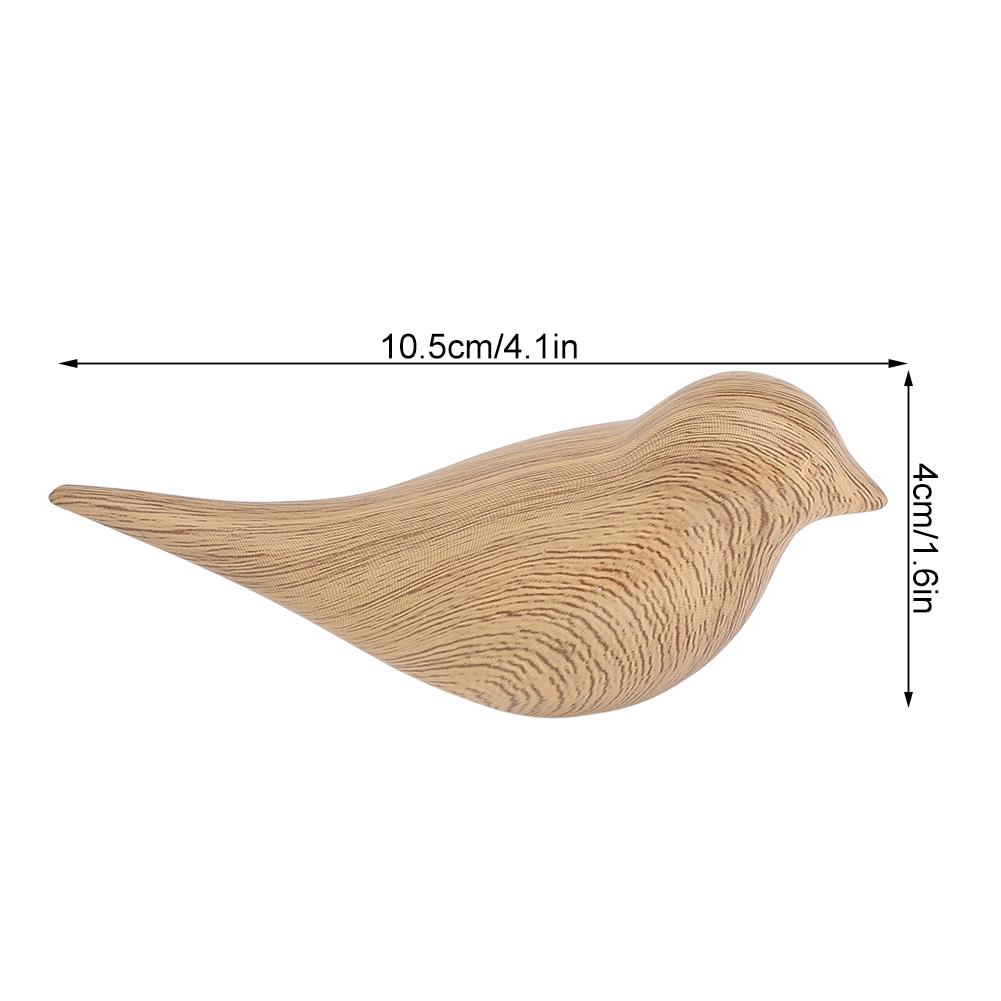 Bird Decor Hook Wall Door Hanger Clothes Coat Hat Bags Towel Hanging Rack Holder Wood Grain