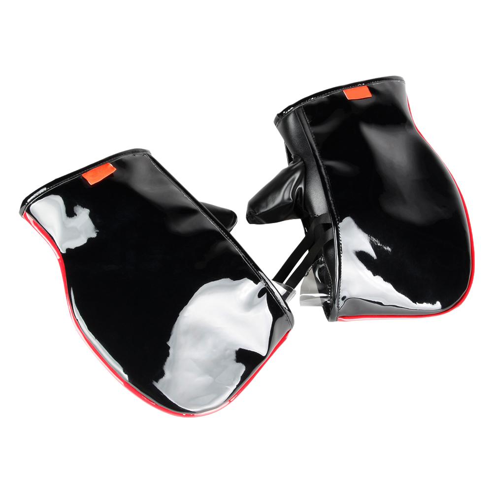 Winter Motorcycle Warm Waterproof Handlebar Muff General Handle Mirror Leather Tool Cover Windproof Scooter Stereo Electric
