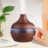 300ML Aroma Oil Diffuser Wood Grain Aromatherapy Machine Household Air Humidifier  Desktop