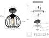 LOFT CEILING LAMP EDISON RETRO LED WALL LAMP