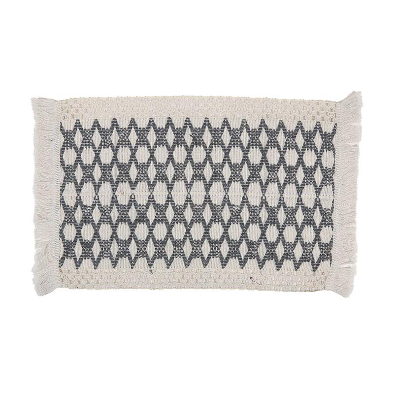 Table Cloth Placemats With Braided Tassel Boho Dining Table Mat Kitchen Pads For Home Party Wedding Decoration Coasters