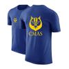 2025 Estate Unisex Streetwear alla Moda Versatile Top Subacquea Stampa Logo Cmas Ampia Comoda T-shirt a Manica Corta da Spiaggia