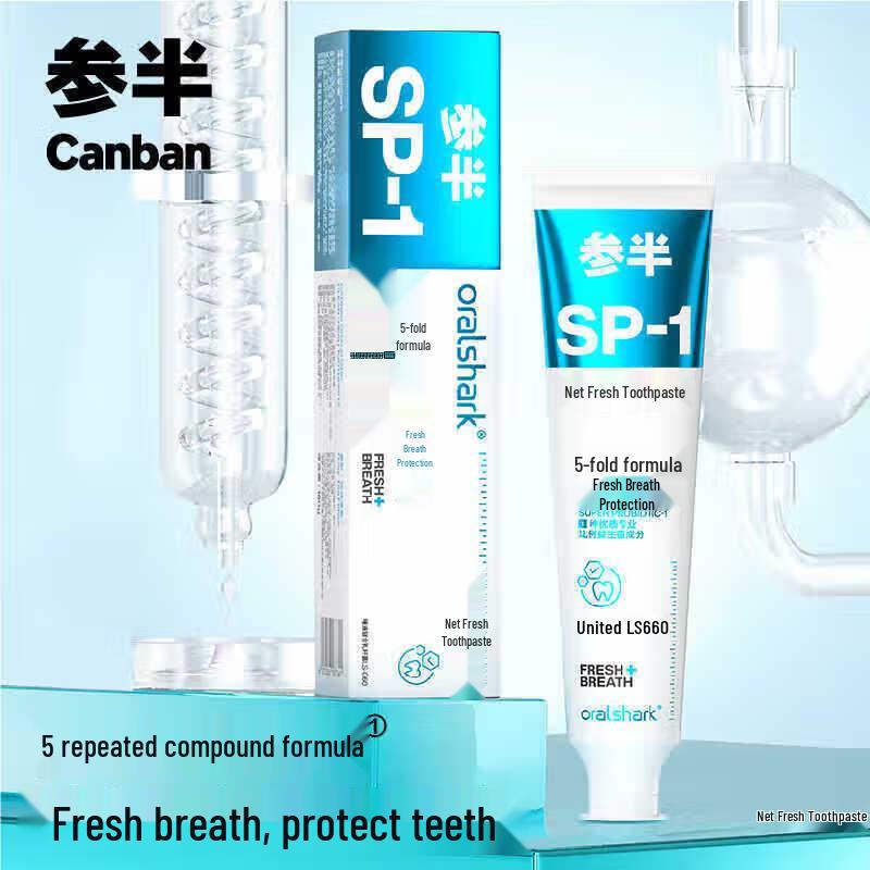 Canban Oralshark Rose & Green Tea Fresh Toothpaste