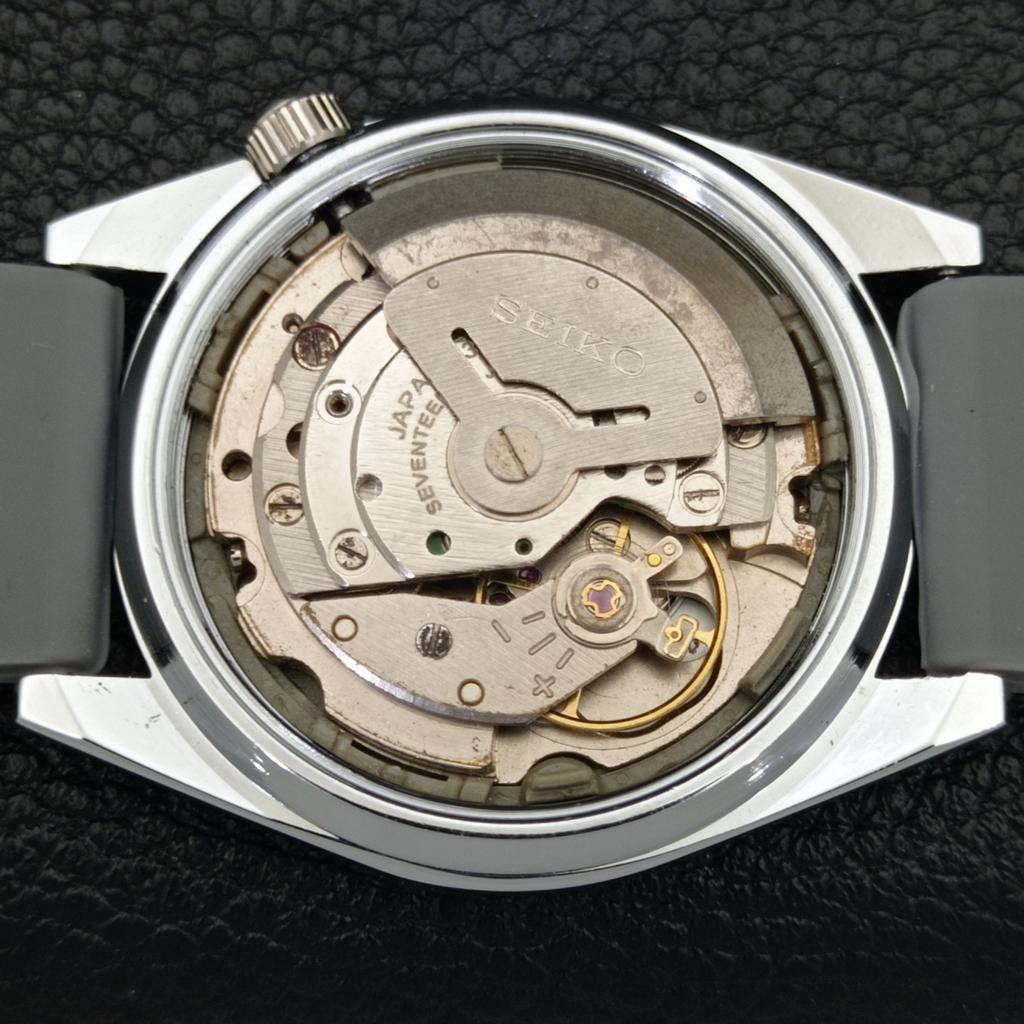 MENS VINTAGE SEIKO 5 AUTOMATIC REFURBISHED JAPAN GREY COLOR DIAL WATCH a440468-4 Sk-a440468