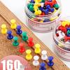 Large Head Decorative T-Pin Thumbtack - Colored Wall Nail Pushpin