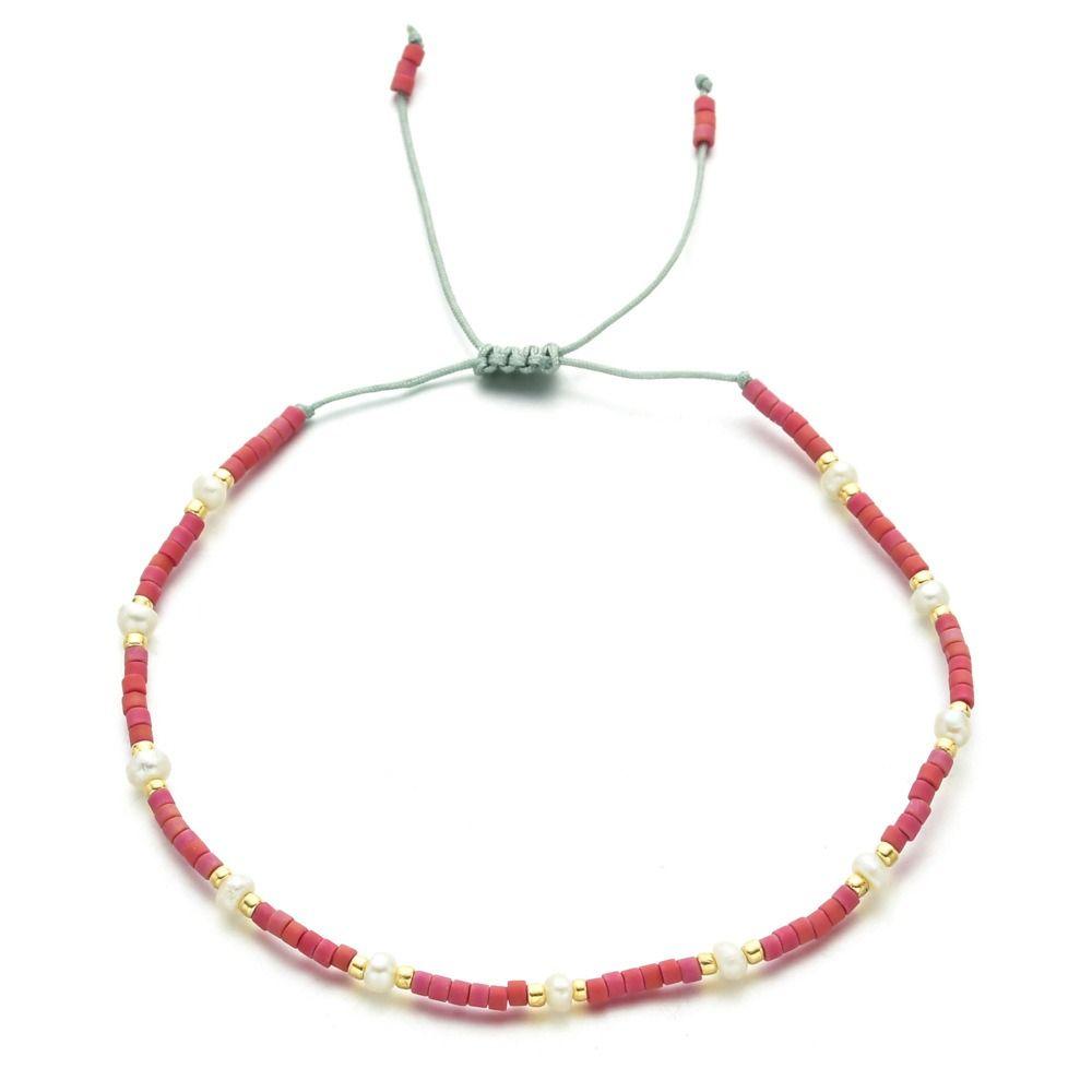Thin Design Beaded Bracelet Bohemian Style Hand-woven Bracelet Friendship Bracelet Daily Casual