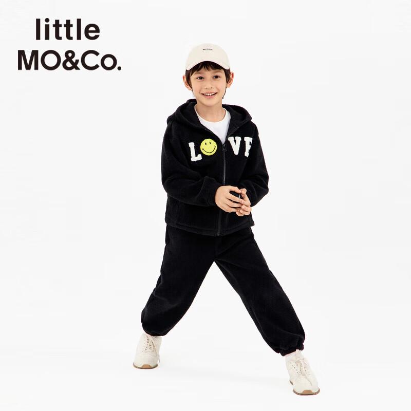 little MO&Co. x Smiley Kids' Winter Fleece Set