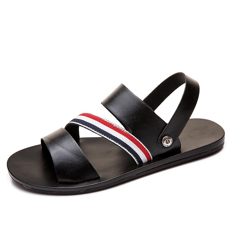 Fashion Summer Men Roman Sandals High Quality Outdoor Beach Shoes Personalized Fashion Handwoven High Quality Sandals and Slippers