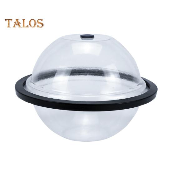 

Большие сферические формы для кубиков льда, гибкие силиконовые формы для изготовления ледяных сфер, 7,44 дюйма, лотки для ледяных шариков для ведер со льдом, кемпинга и выпечки прозрачный