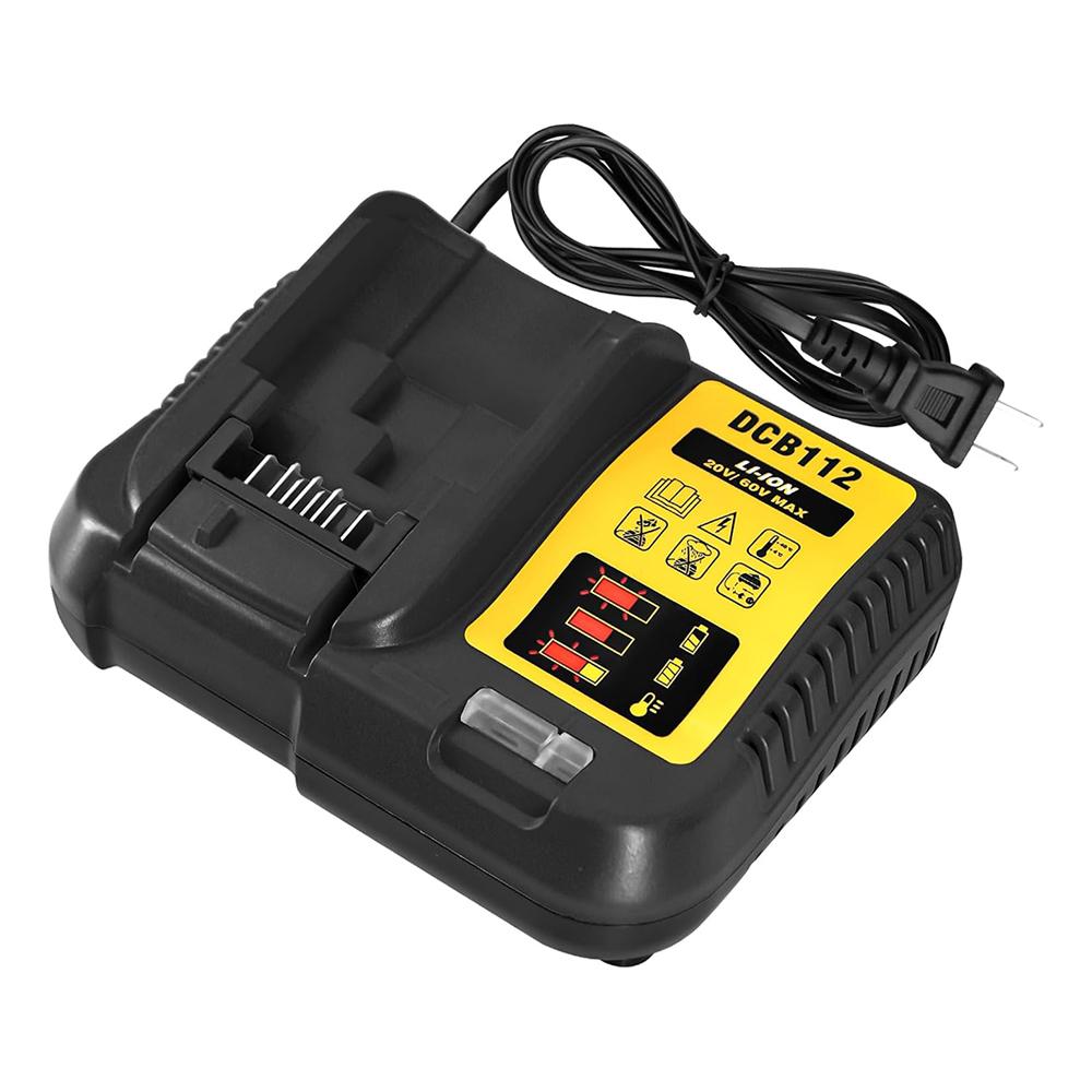 DCB112 Li-ion Battery Charger For DeWalt 10.8V 12V 14.4V 18V 20V Battery DCB118 DCB101 DCB127 DCB609 DCB200 DCB140 DCB105 DCB200