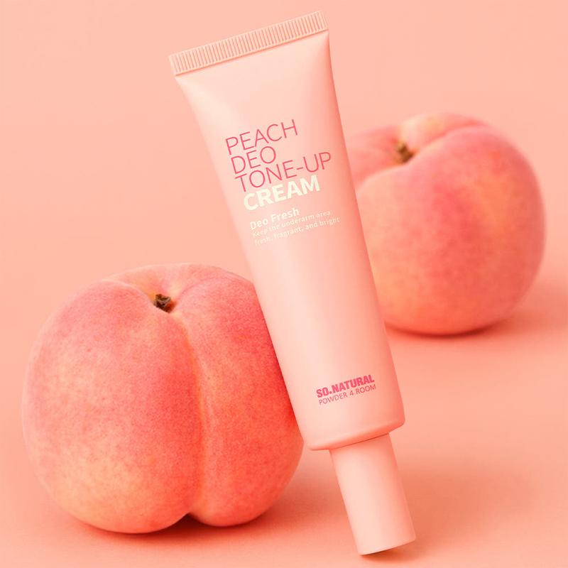SO NATURAL Pfirsich Deo Tone-up Creme 50ml