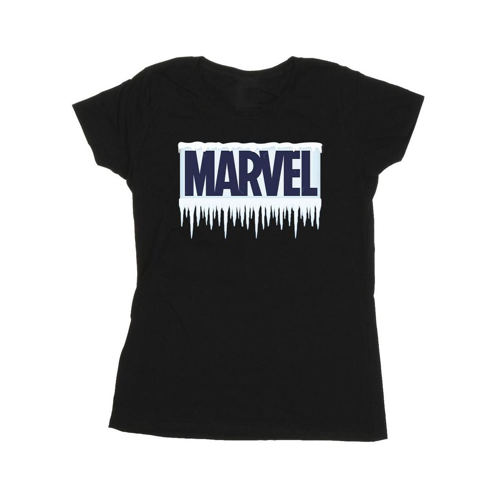 Marvel Womens/Ladies Icicle Logo Cotton T-Shirt