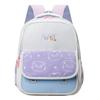 Delightful Cartoon Childrens Backpack Available In Purple And Pink For Days School