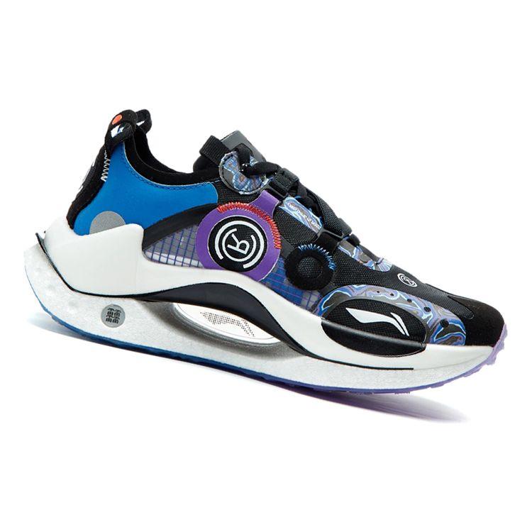 Li Ning Absolute Shadow CRC Mesh Sports Trend Casual Shock Absorption Non-Slip Wear-Resistant Supportive Lightweight Low-Top Running Shoes ARHR102-1