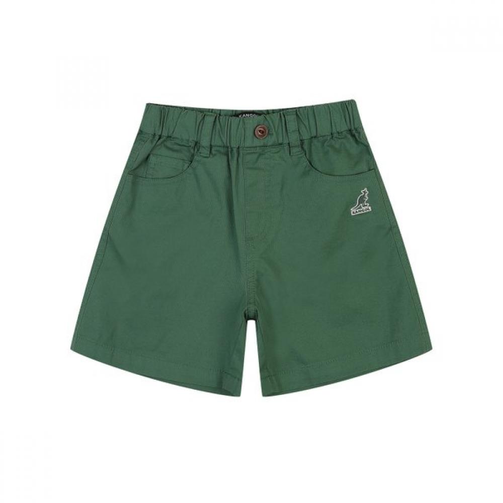 

Kangol Kids Cotton Banded Shorts 0004 Green painted/100