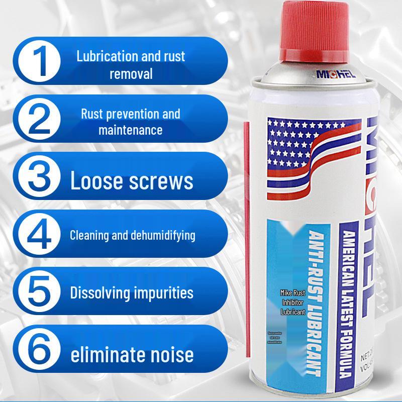Multifunctional Rust Remover & Inhibitor Spray for Metal, Car Locks & Screws
