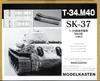 Modelkasten 1/35 T34 Tank Tracks, M40 Type, Working