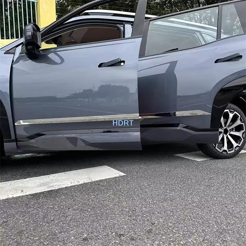For GAC Aion V 2th 2025 + Car Door Side Skirt Edge Body Anti Collision Trim Protector Decoration Accessories Exterior Sticker