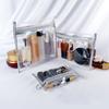 Zipper PVC Organizer Pouch For Passport Coins Keys Lipsticks Cards Earphones Compact Travel Storage Case