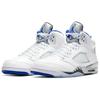 Air Jordan 5 Retro Stealth 2.0 Men Sneakers White Black Hyper-Royal DD0587-140