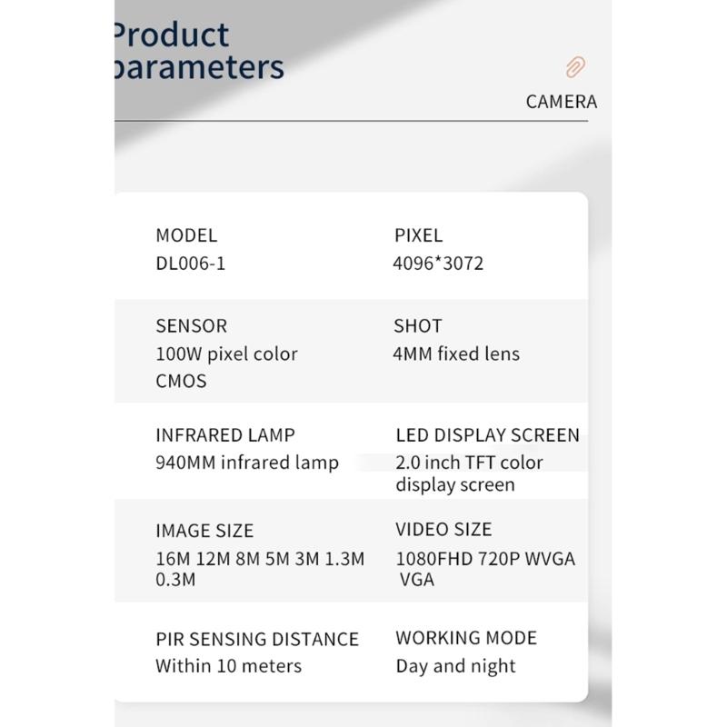 IP54 Waterproof Infrare Camera Capture Clear 1080P Footages Camera Tracking Cameras Hunting Camera with Pir Sensor