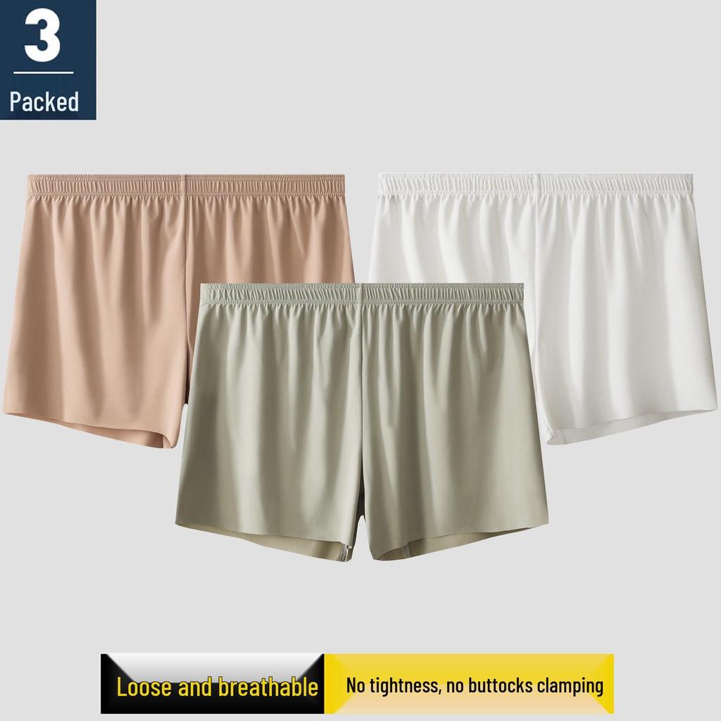 Neue Sommer Eis Seide Übergröße Herren Freizeit Satin Hose