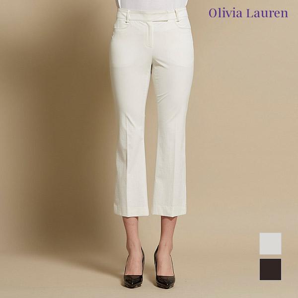 OLIVIALAUREN Contrast Stitch Bootcut Pants_Vopdlwm4211