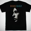 Joan Baez Album Poster Herren T-Shirt Schwarz Kurzarm Alle Größen