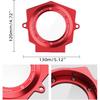 NICECNC Transparent Camshaft Viewing Cover Aluminum Compatible with Yamaha Raptor YFM 700 2006-2026, Raptor 700 R/SE 2009-2026, Replacement for