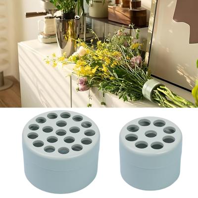 2ks špirálový držiak stonky z Ikebany DIY kytica Twister váza aranžér kvetov Mriežka s viacerými otvormi stojan na fixáciu rastlín Nástroj na aranžovanie kvetov