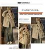 Eco-Friendly Faux Fur Winter Lamb Coat - Warm, Thickened Toggle Design